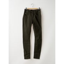 G STAR - Pantalon slim vert en coton - Femme - Taille TU - Modz