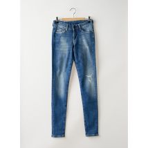 PEPE JEANS - Jeans coupe slim bleu en coton - Femme - Taille TU - Modz