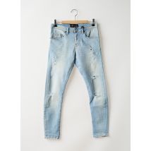 UNIQUE DNM - Jeans skinny bleu en coton - Homme - Taille W25 - Modz