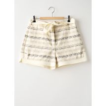 SESSUN - Short beige en coton - Femme - Taille 40 - Modz