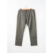 RECYCLED ART WORLD - Pantalon chino gris en coton - Homme - Taille W35 - Modz