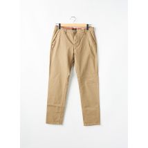 RECYCLED ART WORLD - Pantalon chino beige en coton - Homme - Taille W31 - Modz