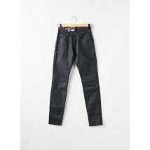 RAW UNCUT - Jeans coupe slim noir en coton - Homme - Taille TU - Modz