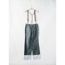 SCHOOL RAG - Jeans coupe droite bleu en coton - Femme - Taille W27 - Modz