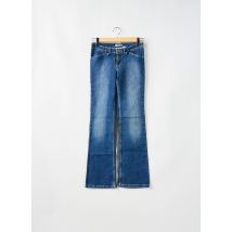 TEDDY SMITH - Jeans bootcut bleu en coton - Femme - Taille W32 - Modz