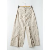 RWD - Pantalon flare beige en coton - Femme - Taille W27 - Modz