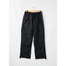 KANA BEACH - Pantalon cargo noir en chanvre - Femme - Taille 36 - Modz