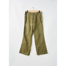 LOIS - Pantalon droit vert en coton - Femme - Taille W31 - Modz