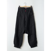 BE YOU K - Sarouel noir en lin - Femme - Taille 34 - Modz