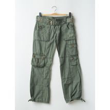 GOLDDIGGA - Pantalon cargo vert en coton - Femme - Taille 36 - Modz