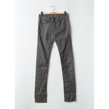 HELLS BELLS - Pantalon slim noir en coton - Femme - Taille W26 - Modz
