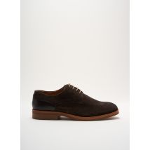 H LONDON - Derbies marron en cuir - Homme - Taille 40 - Modz
