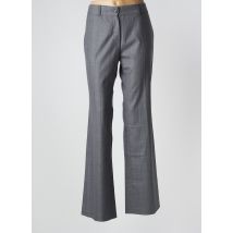 LOLA - Pantalon flare gris en laine - Femme - Taille 42 - Modz