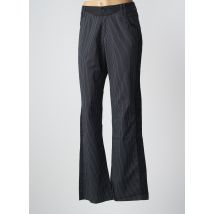 SALT & PEPPER - Pantalon droit noir en coton - Femme - Taille 42 - Modz