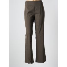 LOLA - Pantalon droit marron en viscose - Femme - Taille 42 - Modz