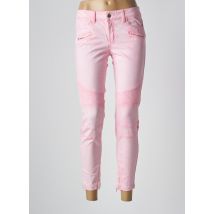 CORLEONE - Pantalon 7/8 rose en coton - Femme - Taille W29 - Modz