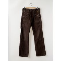 G STAR - Pantalon droit marron en polyester - Homme - Taille TU - Modz