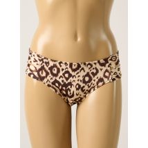 ANTIGEL - Bas de maillot de bain beige en polyamide - Femme - Taille 40 - Modz