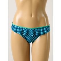 ANTIGEL - Bas de maillot de bain bleu en polyester - Femme - Taille 40 - Modz
