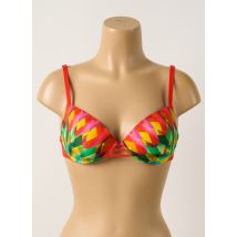 ANTIGEL - Haut de maillot de bain rouge en polyamide - Femme - Taille 85D - Modz