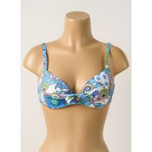 ANTIGEL - Haut de maillot de bain bleu en polyamide - Femme - Taille 90C - Modz