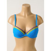 ANTIGEL - Haut de maillot de bain bleu en polyamide - Femme - Taille 85A - Modz