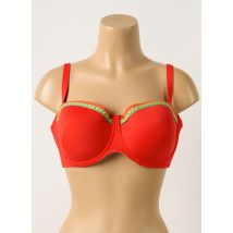 ANTIGEL - Haut de maillot de bain rouge en polyamide - Femme - Taille 105D - Modz