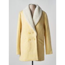 DEUX TWO - Manteau long jaune en polyester - Femme - Taille 40 - Modz