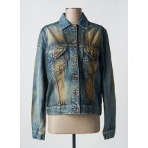 TEDDY SMITH - Veste casual bleu en coton - Femme - Taille 40 - Modz