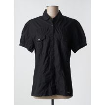 TEDDY SMITH - Chemisier noir en coton - Femme - Taille 40 - Modz