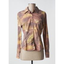 LUNA SORETI - Chemisier marron en polyester - Femme - Taille 38 - Modz