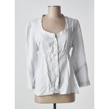HEL-S - Chemisier gris en coton - Femme - Taille 38 - Modz