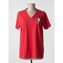 EN FLAG - T-shirt rouge en coton - Femme - Taille 40 - Modz