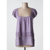 2 TWO - Top violet en coton - Femme - Taille 38 - Modz