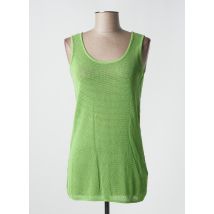 LITTLE MARCEL - Tunique sans manche vert en coton - Femme - Taille 34 - Modz