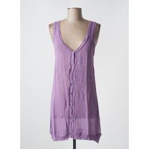 KILL DEAL - Gilet sans manche violet en lin - Femme - Taille 38 - Modz