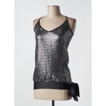 CHILLI PEPPER - Top noir en polyester - Femme - Taille 34 - Modz