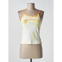 MAGGIE - Top orange en coton - Femme - Taille 40 - Modz