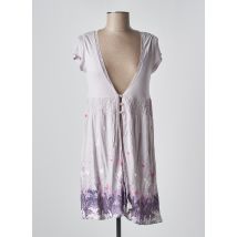 CHILLI PEPPER - Gilet manches courtes violet en viscose - Femme - Taille 36 - Modz