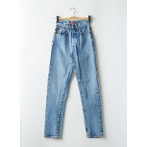 BONAVENTURE - Jean coupe Mom bleu en coton - Femme - Taille W25 - Modz