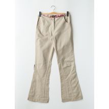 DDP - Pantalon flare beige en coton - Femme - Taille 38 - Modz
