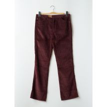 LEVIS - Pantalon droit rouge en coton - Femme - Taille W32 - Modz