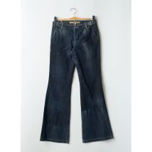 SCHOOL RAG - Jeans bootcut bleu en coton - Femme - Taille W29 - Modz
