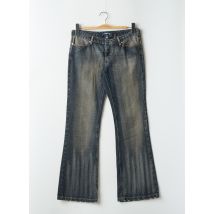 SCHOOL RAG - Jeans bootcut bleu en coton - Femme - Taille W32 - Modz