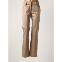 LOLA - Pantalon chino beige en coton - Femme - Taille 40 - Modz