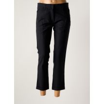 MY PANTS - Pantalon 7/8 noir en coton - Femme - Taille 34 - Modz