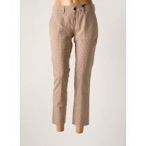 TRUE NYC - Pantalon 7/8 marron en coton - Femme - Taille W26 - Modz