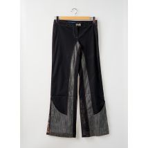 OHDD - Pantalon flare noir en coton - Femme - Taille W28 - Modz