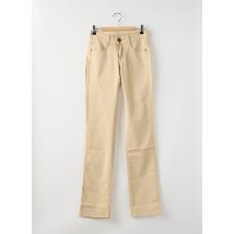 PEPITO MICORAZON - Pantalon slim beige en coton - Femme - Taille W29 - Modz