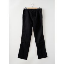 MY PANTS - Pantalon droit noir en coton - Femme - Taille 36 - Modz